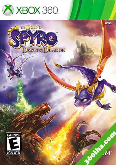 spyro dawn of the dragon xbox 360 game