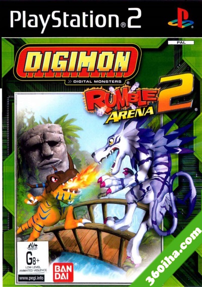 digimon rumble arena 2 ps2 iso