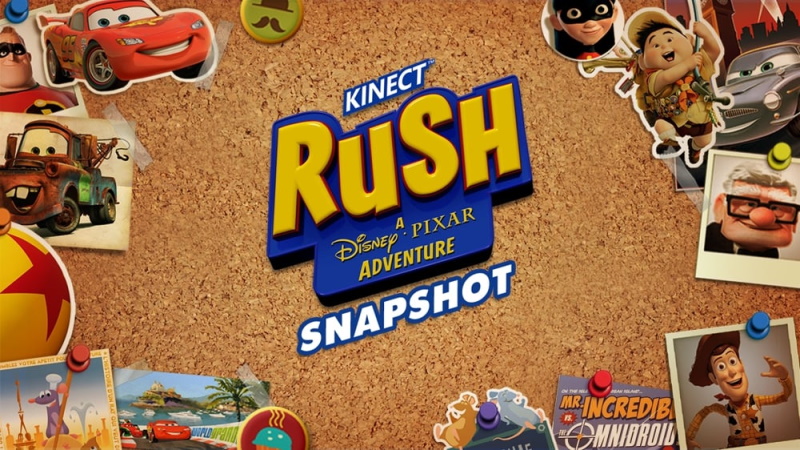 بازی کینکت راش Kinect Rush Disney Pixar Adventure برای ایکس باکس 360