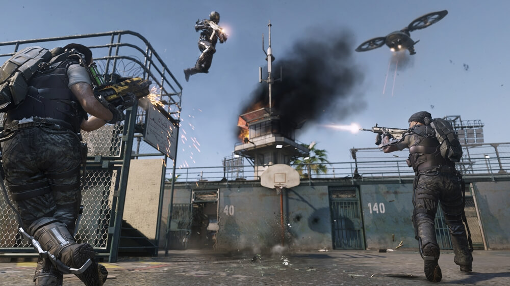 بازی کال اف دیوتی ادونس وارفار Call of Duty Advanced Warefare برای ایکس باکس 360 کالاف دیوتی